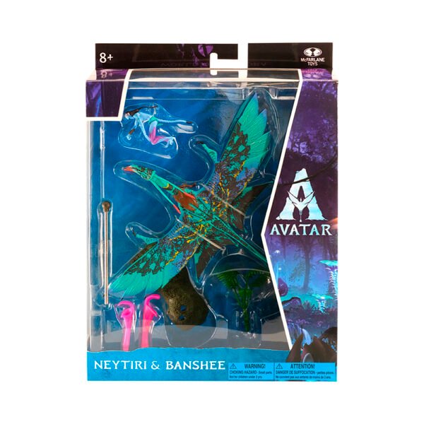 AVATAR NEYTIRI & BANSHI AVE EN ESCALA