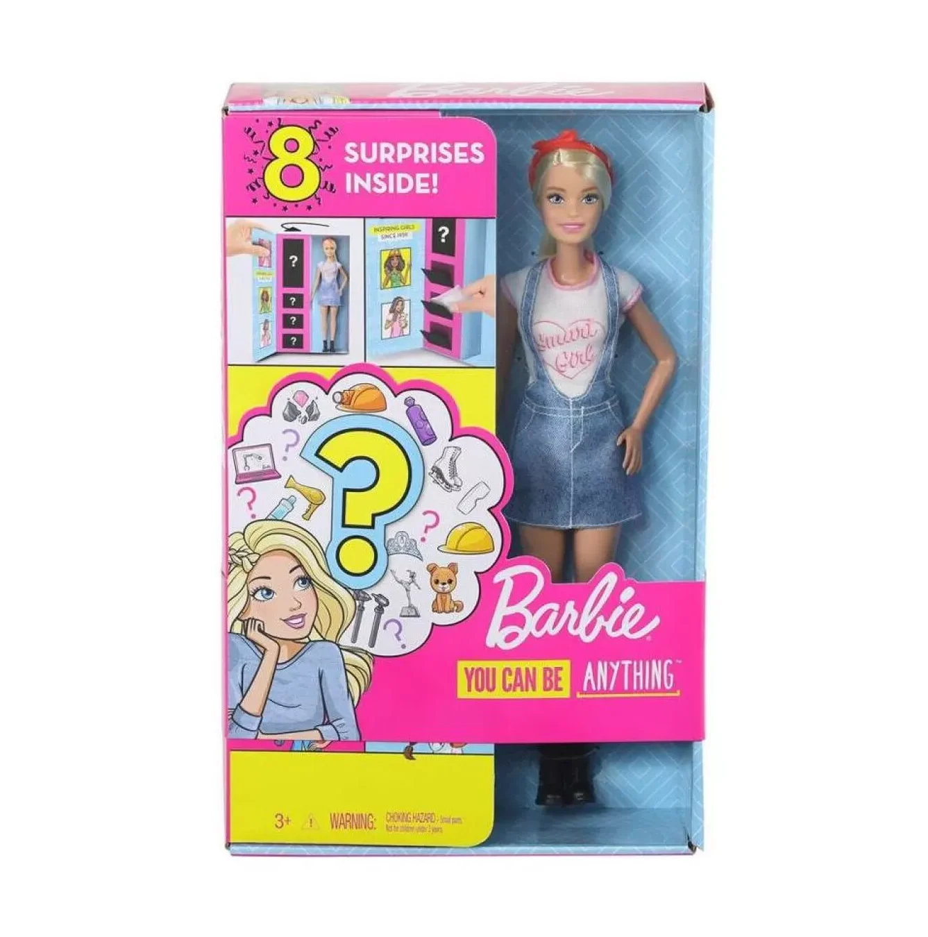 BARBIE PROFESIÓN - 8 SORPRESAS
