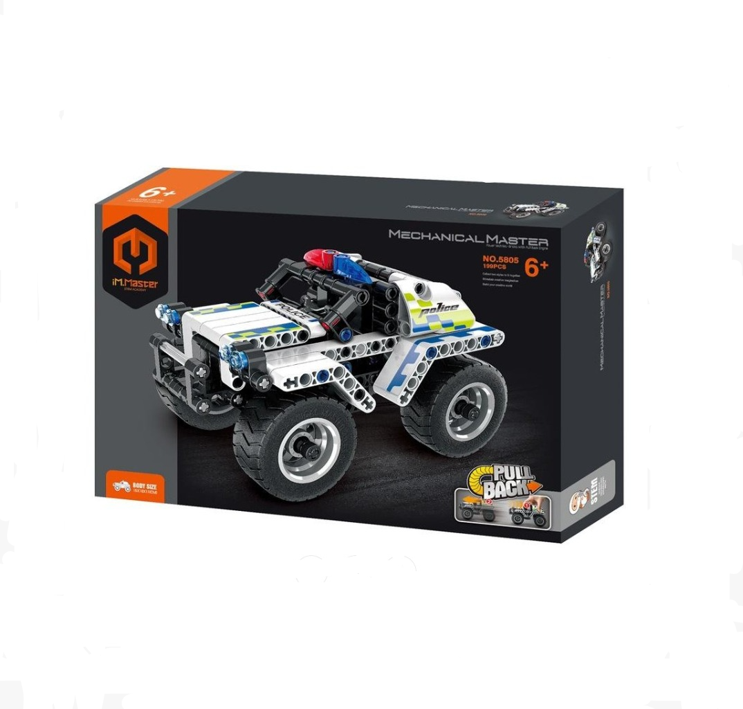 M.MASTER PULL BACK POLICE CAR