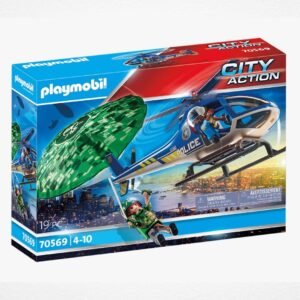 PLAYMOBIL - HELICOPTERO Y PERSECUCIÓN