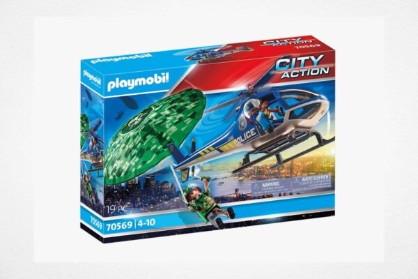 PLAYMOBIL - HELICOPTERO Y PERSECUCIÓN