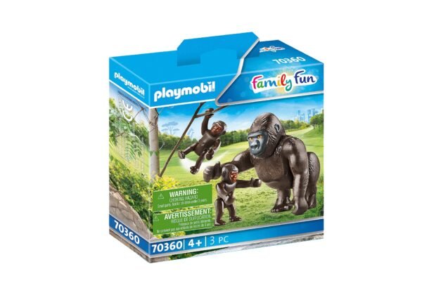 PLAYMOBIL - GORILA CON BEBÉS