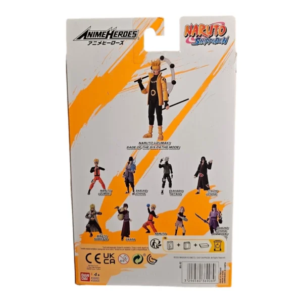 NARUTO UZUMAKI (SAGE OF THE SIX PATHS MODE) - ANIME HEROES - Imagen 2