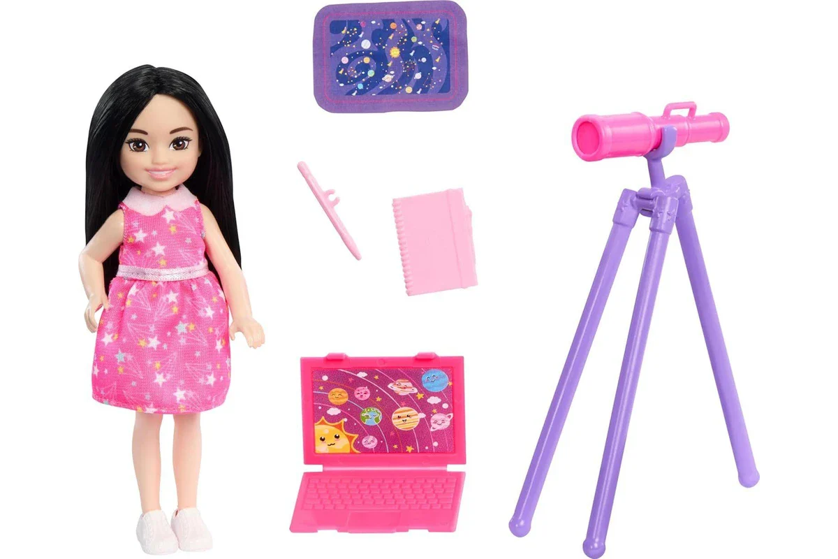 Muñeca Chelsea de Profesiones - Astrónomo - Imagen 4