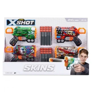 SET DE LANZADORES X4 - SKINS MENACE