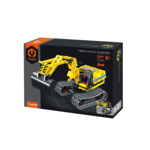 BLOQUE DE CONSTRUCCIÓN - EXCAVADORA Y ROBOT
