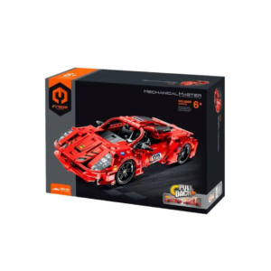 BLOQUES DE CONSTRUCCIÓN - SUPER COCHE ROJO